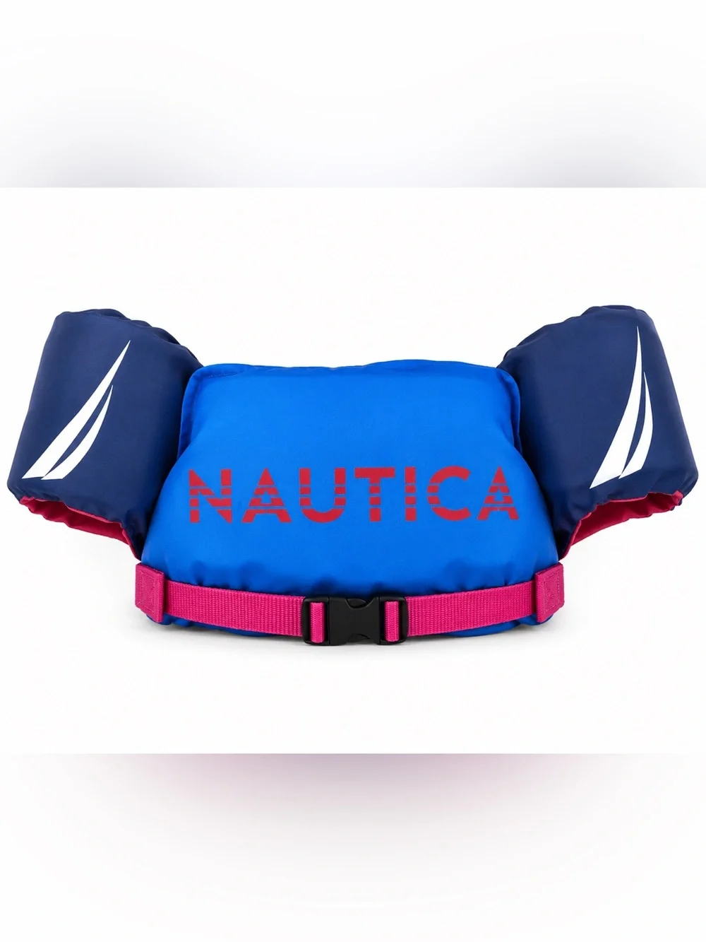 Nautica Kids Swim Vest Floaties 33-55 lbs Blue Puddle Jumper